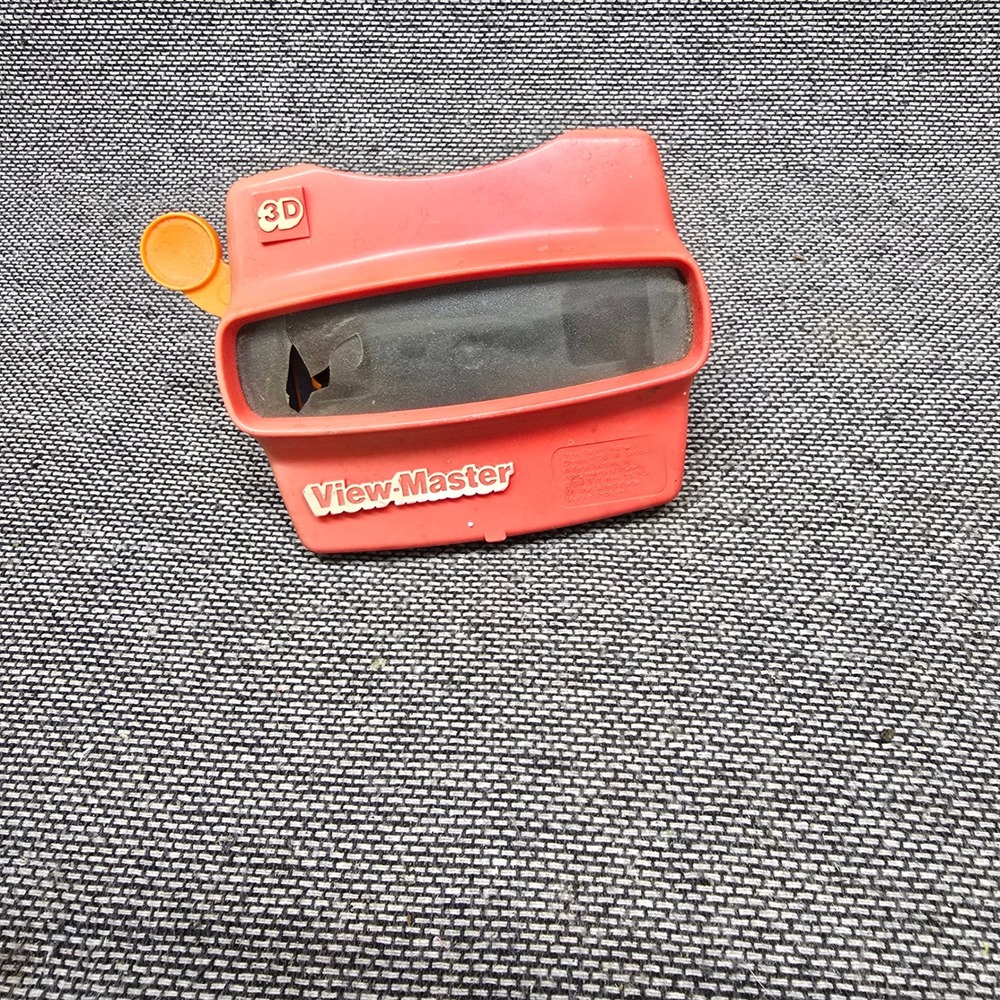 View-Master 3D Viewer Tyco Toys Vintage Retro Red Toy One Size Good Condition